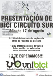 Presentación del Bici-circuito Sur